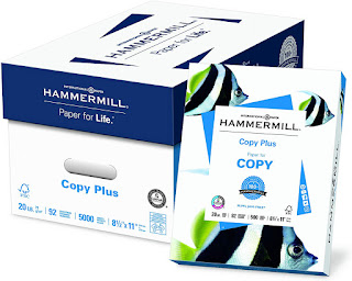 Staples has the 10-Ream 8.5"x11" Hammermill Copy Plus Paper $39.99 + Free Shipping (5,000-Sheets) -Coupon Code 20424 (Exp 2/6)