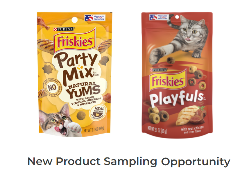 Free Bag of Friskies Cat Treats