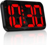 Large Display Alarm Clock with Dimmer for ONLY $9.99!