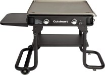Lowest Price ever! $123 Cuisinart Flat Top Professional Quality Propane Two Burner Gas Griddle