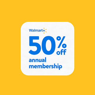 Walmart is offering Walmart+ Now for Only $49! Limited time only! Get 50% off an annual Walmart+ membership* That's only $49 for the first year! Plus, get early access to deals & limited-time offers.