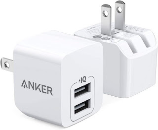 2-Pack Anker Dual Port 12W Wall Charger w/Foldable Plug $9.89 + Free Shipping + More