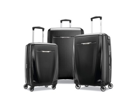 Samsonite Winfield 3 DLX Hardside Luggage with Spinners, 3-Piece Set (20/25/28), Black $159.99 + Free Shipping