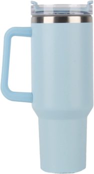 QEAGVJ 40oz Leopard Stainless Steel Tumbler with handle, Double Walled Leopard Tumbler with Straw, Leak Resistant Lid Insulated Cup for maintaining Cold Heat water and Ice for Hours – $8