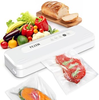 Double discount on this vacuum sealer on sale for only $24.69 !! Clip the coupon plus use promo code HG6C97GE in at checkout