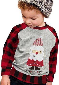 Adorable Santa 🎅 pullovers for the kiddos on sale for only $15.19 !!