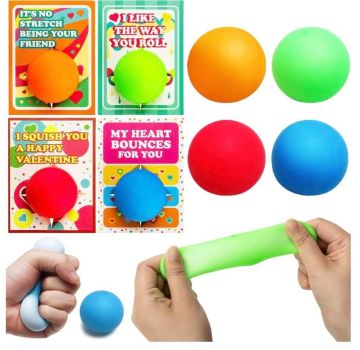 How cute 🥰 are these stress ball valentines on sale 30% off only $15.99 !! Use promo code W2IC6MEU in at checkout 🛒