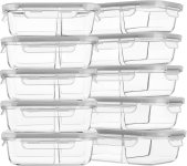 Glass storage sets on sale 🥳🥳🥳 Meal prep containers clip the coupon ✂️✂️✂️ $25.99 for 10 pack !!