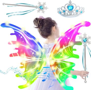 How fun is this electric light up butterfly 🦋 wings with music on sale 50% off only $14.49 !! Clip the coupon ✂️✂️plus use promo code GRPHMAHQ in at checkout 🛒