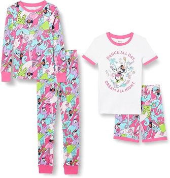 These toddler 4 piece Disney pajamas sets are around $6.70 sizes 2T-4T