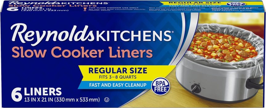 Slow cooker liners are on sale 45% off only $3.18 !!