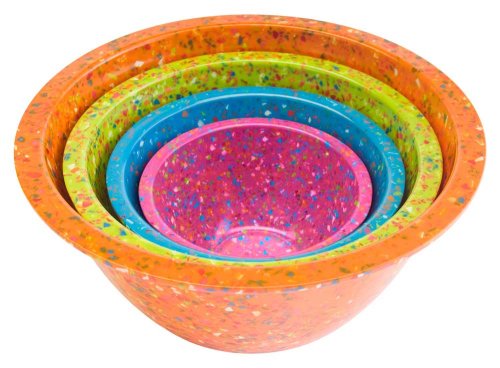 Set Of 4 Zak Designs Durable Melamine Nesting Mixing Bowl Set For $20.70 Shipped From Amazon