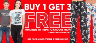 🔥 Buy 1 Get 3 Free Licensed Pants & T-Shirts!