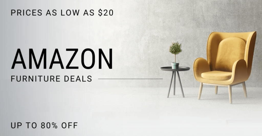 Huge Amazon Furniture Discounts — Tons of Clearance Deals (Updated)