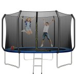 10 Foot Trampoline with Safe Enclosure Net