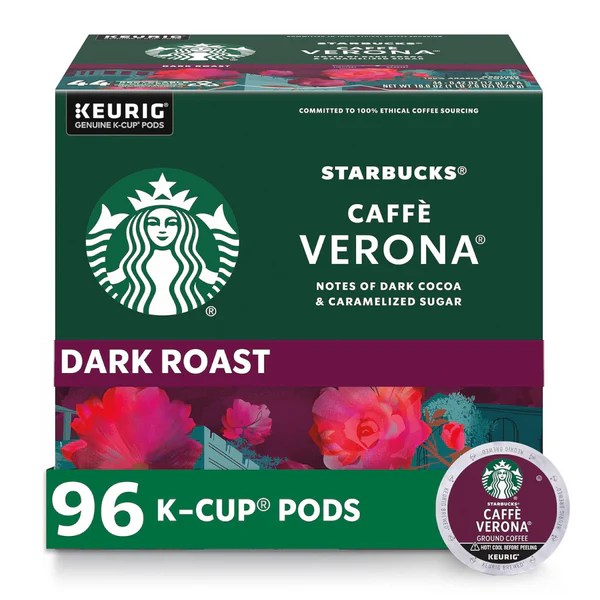 HOT! 96 Starbucks K-Cup Coffee Pods from ONLY $26.59!