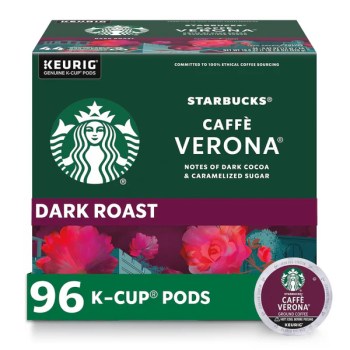 HOT! 96 Starbucks K-Cup Coffee Pods from ONLY $26.59!