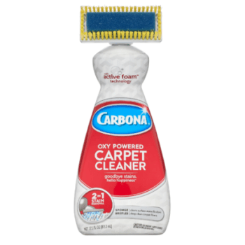 Carbona Oxy-Powered carpet & upholstery cleaner for $5
