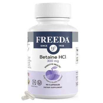 PURE BETAINE HCL - Freeda Betaine HCl is a potent gut-healthy formula that promotes he