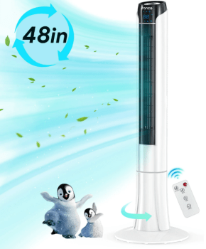 iFanze 48″ Tower Fan for Bedroom