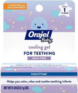 1 Orajel Cooling Gel for Teething, 18 oz, $3.66 $5.63