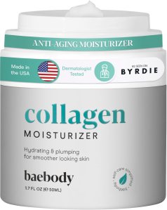 Baebody Critically Acclaimed Vegan Collagen Moisturizer for Face, Collagen Cream for Men & Women, Anti Aging Moisturizer, Neck & Décollet Firming Collagen Face Cream 1.7 fl oz