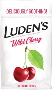1 Luden's Sore Throat Drops, 30 ct, $1.79