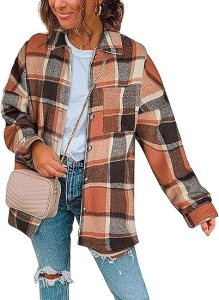 Women’s Flannel Shacket for $13.49