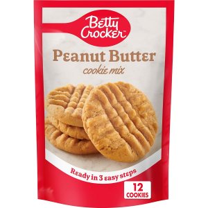 1 Betty Crocker Peanut Butter Cookie Mix, 7.2 oz, $1.12 $1.49