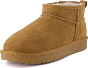 CUSHIONAIRE Women's Hip Genuine Suede pull on boot +Memory Foam