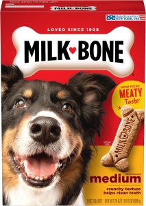 1 Milk-Bone Original Dog Treats, 24 oz, $2.99 $3.99