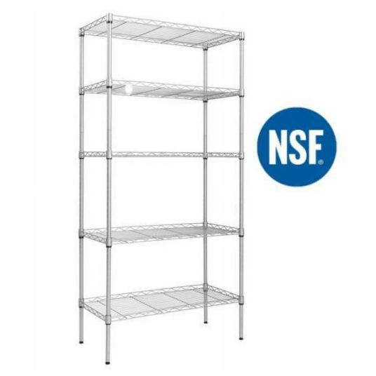 Ktaxon heavy duty 5-tier shelving unit for $38