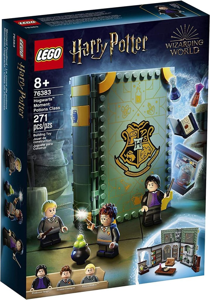 LEGO Harry Potter Hogwarts Moment Potions Class 76383 Brick-Built Playset with Professor Snape’s Potions Class, New 2021