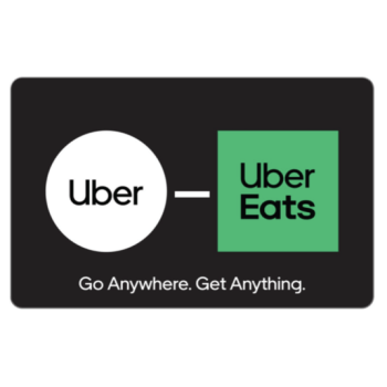 Today only: $100 Uber Eats gift card for $90