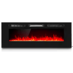 XtremepowerUS 5100 BTU in-wall electric smokeless fireplace with remote for $170