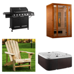 Today only: Up to 50% off saunas, patio furniture and more