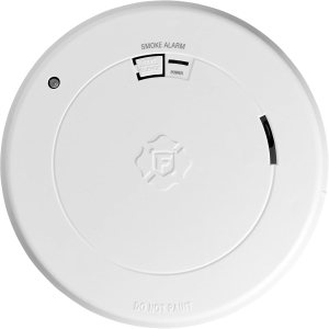 First Alert SM210L, 10-Year Sealed Battery Smoke Alarm with Safety Path Light, 1-Pack