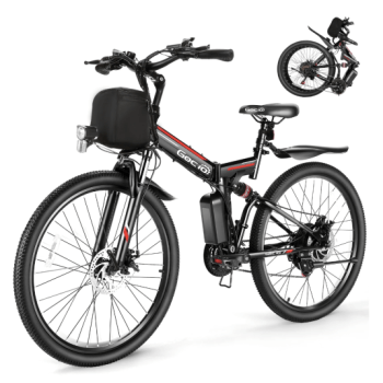 Gocio adult electric bicycle foldable eBike for $500
