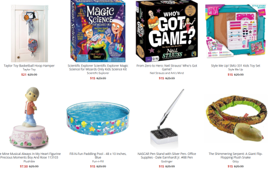 Plushible has 75% off Gift Central items with code GiftCentral at checkout. Shipping is free for $25+ orders.