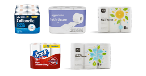 Best Paper Towel & Toilet Paper Deals on Amazon Happening Right Now!