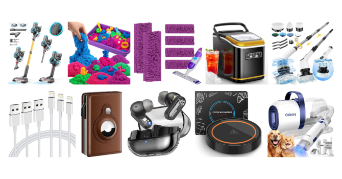 Amazon Lightning Deals: Sensory Bin Toy, Coffee Cup Warmer, and More