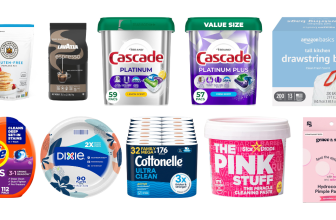 HOT Grocery and Household Stock-Up Deals: Snacks, Detergent, Trash Bags, plus more!