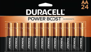 24-Pack of Duracell AA Batteries, Now $17.42 on Amazon