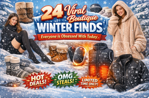 Viral Boutique Winter Finds On Amazon