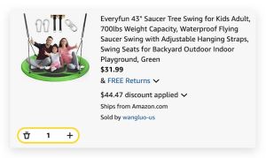 Everyfun 43″ Saucer Tree Swing for Kids: 58% Off Amazon Deal Review