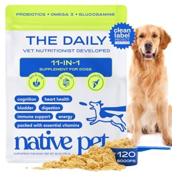 Is the Native Pet The Daily Dog Vitamins 120 Scoops Worth It? 49% Off Amazon Dea