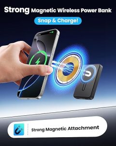 MagSafe Portable Charger 5000mAh vs Apple – 50% Off at $11.99