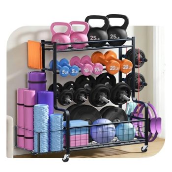 Is This Home Gym Storage Rack Worth It? 64% Off Amazon Deal Reviewed