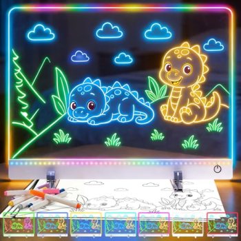 Is the Kids LED Drawing Board with Light Effects Worth It? 59% Off Amazon Deal R