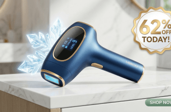 Ubroo IPL Laser Hair Removal Device with 5°C Ice Cooling.